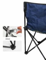 Ultralight Outdoor Chair Portable Folding Chair Camping Quad Chairs – Bild 6