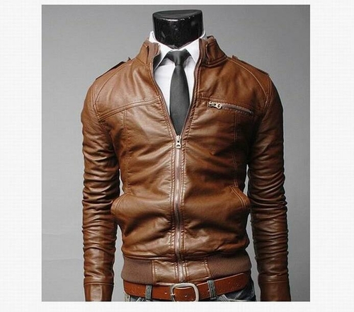 rBVaEVmj3EuAATiAAAT2-tYuPz4521.jpg Mens PU Leather Jacket Fashion Coats for Male Business Wear Clothing – Bild 1