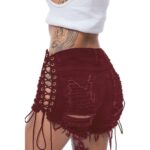 Bandage Shorts Womens Cotton Shorts Summer Pants Fashion Sexy Jeans – Bild 8