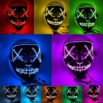 Halloween LED Light Up Party Masks The Purge Election Year Great Funny