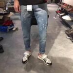 Latest Listin Men Jeans Classic Style Fashion Straight Fit Arrival