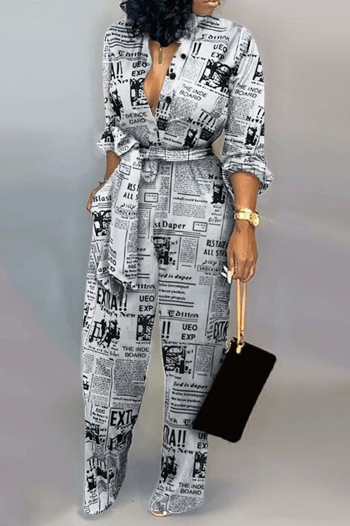 rBVakV9odYSAGR6yAAMF3mJuYVM520.jpg Plus Size Women Long Sleeve Cotton Jumpsuit Rompers Wide Leg Pants – Bild 1